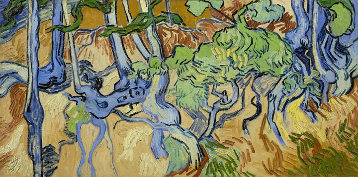 Vincent Van Gogh (1853-1890), Racines d’arbres, dimanche 27 juillet 1890, Amsterdam, Van Gogh Museum (Vincent van Gogh Foundation) (Photo : © Van Gogh Museum, Amsterdam (Vincent van Gogh Foundation))