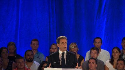 Le Premier meeting du candidat Sarkozy