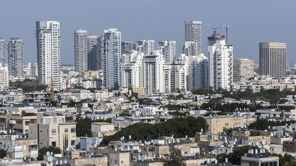 Vue de Tel Aviv, en Israël, en 2014.&nbsp; (JACK GUEZ / AFP)