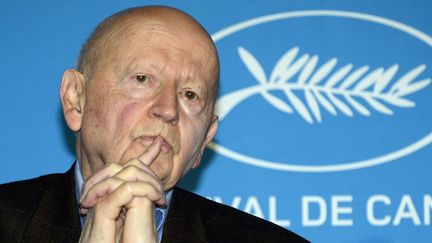 Gilles Jacob le 17 avril 2014 à Cannes
 (Bertrand Guay / AFP)