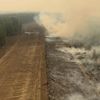 Un incendie près d'Edson (Alberta), au Canada, le 6 mai 2023. (GOVERNMENT OF ALBERTA FIRE SERVICE / AFP)