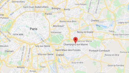 La ville de Champigny-sur-Marne (Val-de-Marne), où une rixe entre adolescents a fait deux blessés graves début mars. (GOOGLE MAPS)