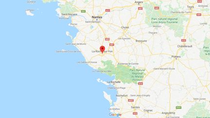 La Roche-sur-Yon, en Vendée. (GOOGLE MAPS)