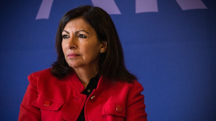 Anne Hidalgo lors d'un point-presse à Paris, le 18 décembre 2018.&nbsp; (MAXPPP)