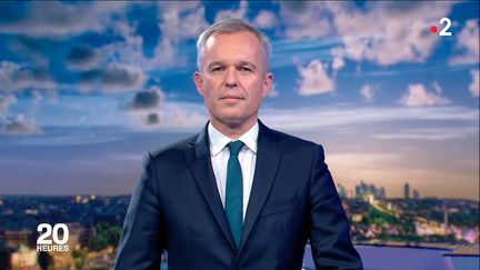 François de Rugy sur le plateau de France 2, le 23 juillet 2019.&nbsp; (FRANCE 2)