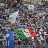 Des tifosi de la Lazio, lors de la réception de Spezia Calcio, le 28 août 2021 au Stadio Olimpico. (GIUSEPPE MAFFIA / NURPHOTO)