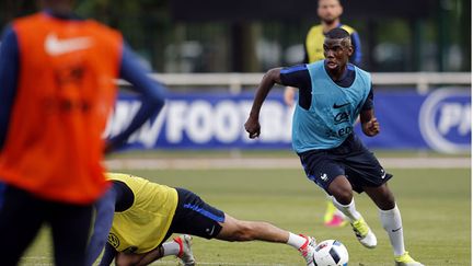 &nbsp; (Entraînement à Clairefontaine © SIPA)