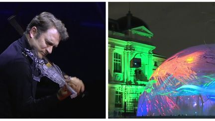 Le concert de Renaud Capuçon a réuni 3000 personnes au Jardin des plantes. (G. Bezou / France3 Paris-Île-de-France)