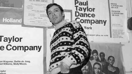 Paul Taylor à New York en Janvier 1969. 
 (John Lent/AP/SIPA)