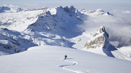 Les Français ont besoin de partir respirer et se reposer. La montagne enregistre le double de réservations par rapport à l'année dernière. (Illustration) (GEIR PETTERSEN / DIGITAL VISION / GETTY IMAGES)