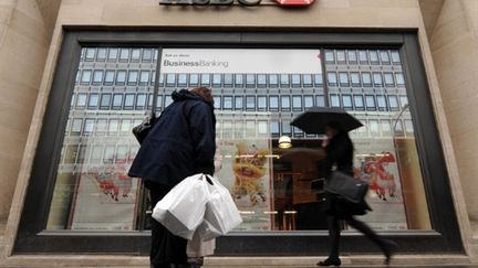 Une agence de HSBC à Londres (AFP/BEN STANSALL)