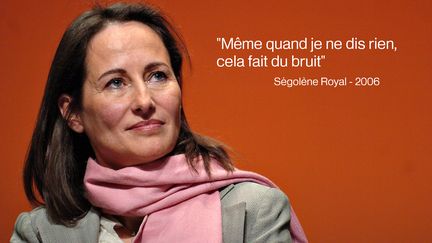 Candidate &agrave; la primaire socialiste puis &agrave; la pr&eacute;sidentielle, S&eacute;gol&egrave;ne Royal ironise sur sa popularit&eacute;. (  MAXPPP)