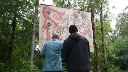 Le parcours d'art contemporain "Le vent des forêts" (France 3 Lorraine L. Gravel / S. Matuchet / M. Schwaiger)