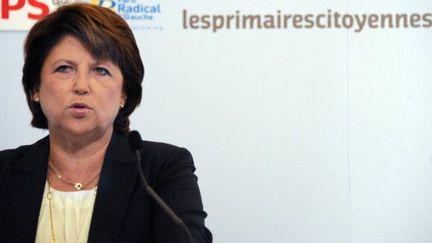 Martine Aubry, candidate à la primaire de gauche. (AFP)