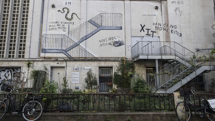 Peinture murale d'Escif sur une façade du Palais de Tokyo
 (Julien de Rosa / EPA / Newscom / MaxPPP)