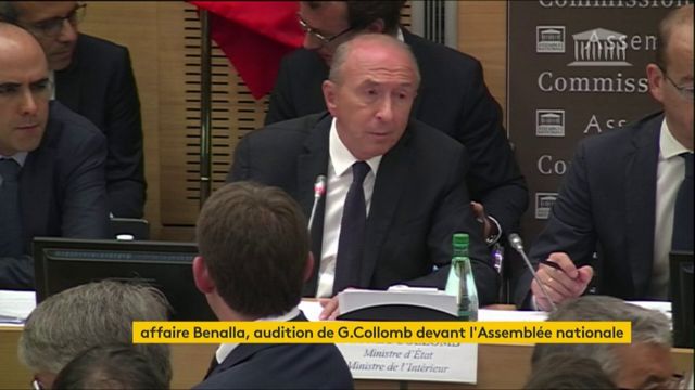 Gérard Collomb évoque le grade d'Alexandre Benalla