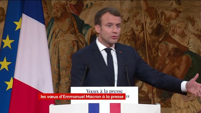 Emmanuel Macron tacle les "propos d'antichambre"