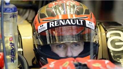 Romain Grosjean, le pilote français de l'écurie Lotus