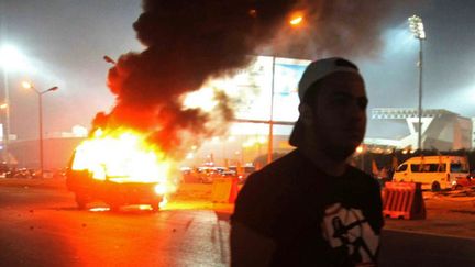 &nbsp; (22 personnes ont été tuées dans des heurts entre supporteurs du club de Zamalek et la police dimanche au Caire © REUTERS/Al Youm Al Saabi Newspaper)