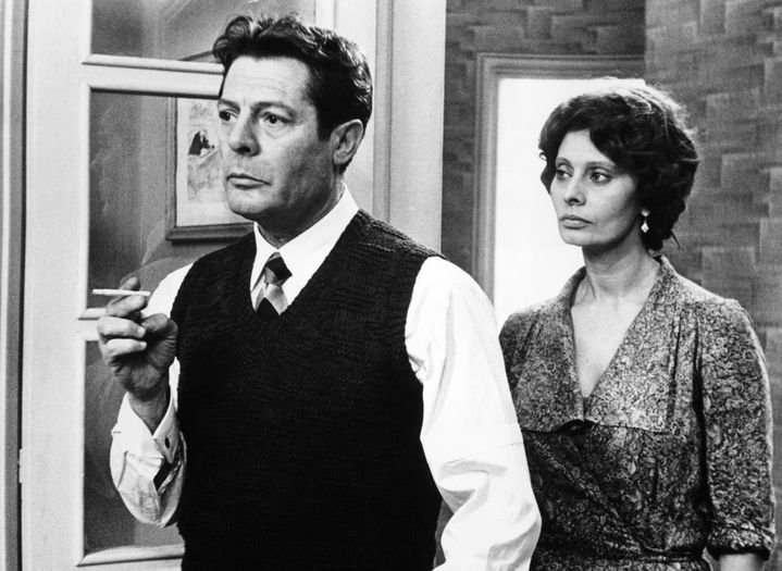 Marcello Mastroianni et Sophia Loren dans "Une journée particulière" d'Ettore Scola en 1978
 (The Kobal Collection / Kobal / The Picture Desk)