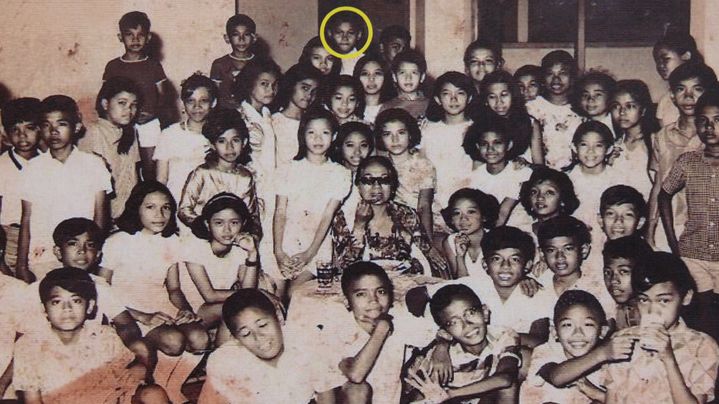 Photo de classe de Barack Obama lorsqu'il vivait en Indon&eacute;sie entre 1967 et 1971. (AFP)