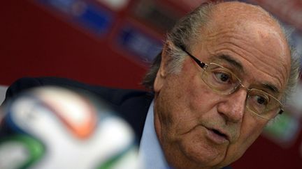 Sepp Blatter, le président de la Fifa (GERARD JULIEN / AFP)