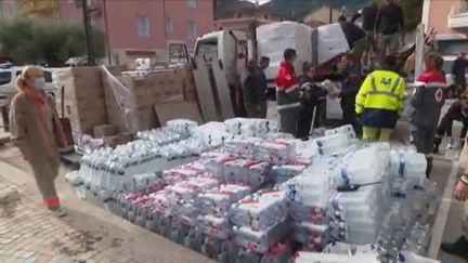 Tempête Alex : la solidarité s'organise à Roquebillière dans les Alpes-Maritimes