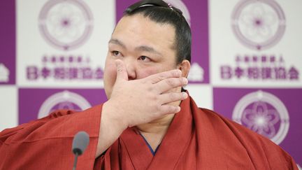 Le sumo japonais&nbsp;Kisenosato Yutaka prend sa retraite à l'âge de 32 ans. (JIJI PRESS / JIJI PRESS)