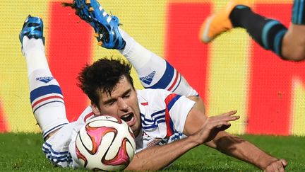 Le milieu de terrain Yoann Gourcuff, le 26 octobre 2014, &agrave; Lyon. (PHILIPPE DESMAZES / AFP)