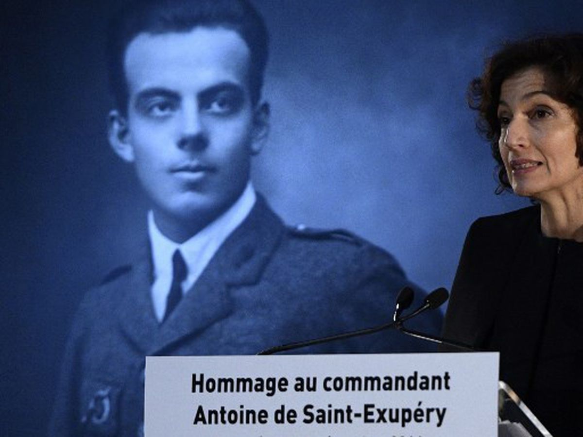 LE BOURGET – CÉRÉMONIE D'HOMMAGE AU COMMANDANT ANTOINE DE SAINT EXUPÉRY