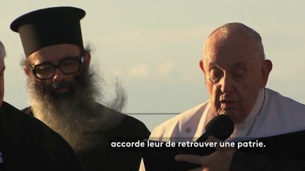 Visite du pape à Marseille : un discours pour dénoncer l'indifférence face aux migrants (franceinfo)