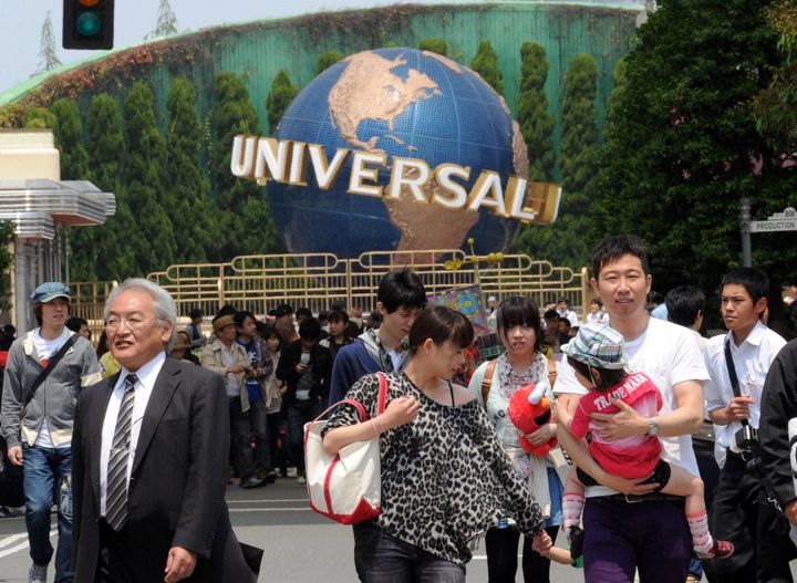 La parc d&#039;attractions Universal Studio d&#039;Osaka
 (YOSHIKAZU TSUNO/AFP)