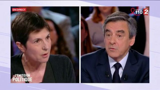 Très vif échange entre Christine Angot et François Fillon