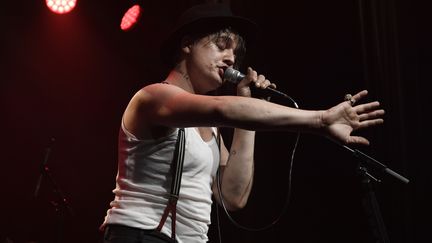 Pete Doherty à Paris le 16 novembre 2016.&nbsp; (BERTRAND GUAY / AFP)