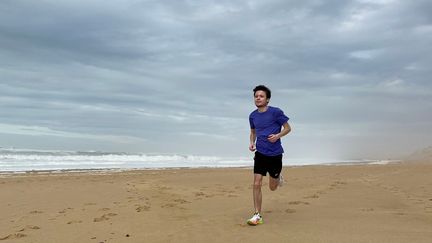 Engagé sur le marathon de Paris 2021, Alexandre Allain à l'entraînement (ALEXANDRE ALLAIN)