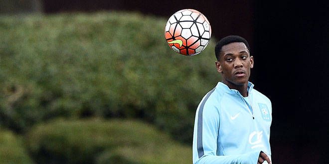 Anthony Martial, le nouvel attaquant de Manchester United