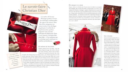 Page extraite du livre "Dior for ever"
 (Pol Baril. © Frédérique et Ludwig Bonnet / Java Fashion)