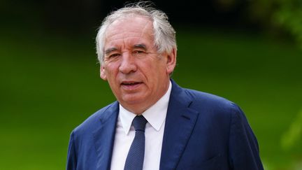 Le Premier ministre François Bayrou, à l'Elysée, le 23 août 2024. (DIMITAR DILKOFF / AFP)