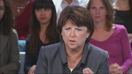 Martine Aubry (France 2)