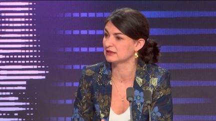 Aurélie Trouvé, députée La France insoumise (LFI) de Seine-Saint-Denis, invitée du 8h30 franceinfo, dimanche 22 janvier 2023. (franceinfo)