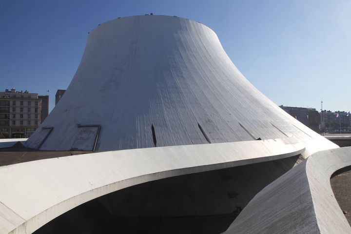 Le Volcan, Le Havre, construit par Oscar Niemeyer
 (Nicolas Thibaut / AFP)