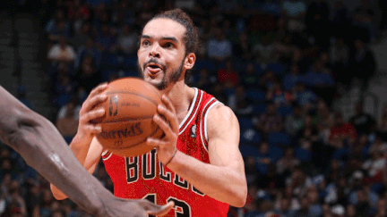 Le pivot des Bulls Joakim Noah