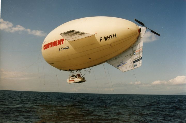 En 1993, nous avions prévu avec Nicolas Hulot de relier les Canaries aux Antilles, ça s’est terminé au milieu de l’Atlantique entre le Cap Vert et le Brésil... (GERARD FELDZER / RADIOFRANCE)