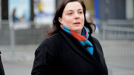 Emmanuelle Cosse, secrétaire nationale d'Europe Ecologie-Les Verts, place de la République, à Paris, le 10 janvier 2016.&nbsp; (CITIZENSIDE/GEORGES DARMON / CITIZENSIDE.COM)