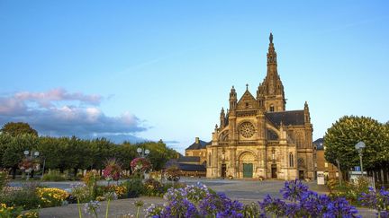 Vue du sanctuaire de Sainte-Anne d'Auray. (SOTTO JEAN-MICHEL / HEMIS.FR / AFP)