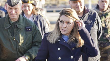 Patricia Miralles, Secrétaire d’Etat auprès du ministre des Armées, chargée des Anciens combattants et de la Mémoire (FREDERIC PETRY / HANS LUCAS)