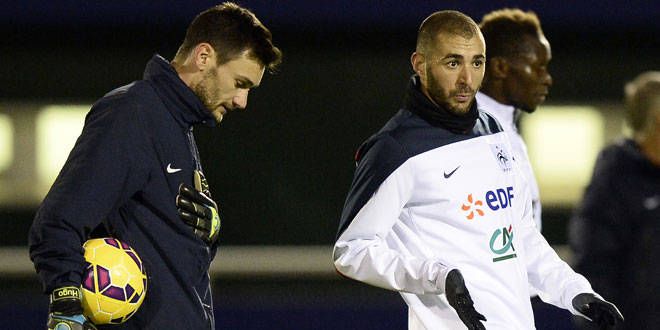 Hugo Lloris et Karim Benzema, le premier et le dernier étage de la fusée Bleue