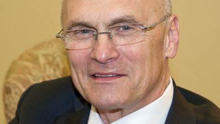 Andrew Puzder, à Washington (Etats-Unis), le 4 janvier 2016. (RON SACHS / CNP / AFP)