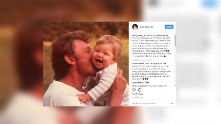 L'actrice Laura Smet a posté quelques mots sur son compte Instagram, samedi 6 janvier, après la mort de son père Johnny Hallyday en décembre. (LAURA SMET / INSTAGRAM)