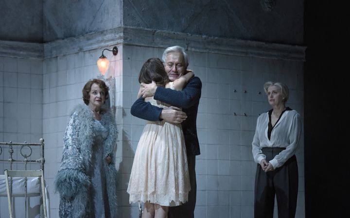 Danièle Lebrun, Didier Sandre, Sulian Brahim et Claude Mathieu
 (Vincent Pontet/Comédie-Française)